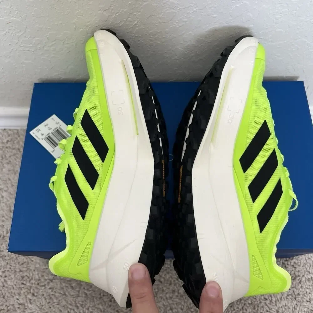 Adidas Terrex Agravic Speed Ultra Trail Running Shoes Volt JR5217 Men Size 7 NWT